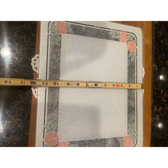 CorningWare Silk & Roses Counter-Saver Cutting Board - Picture 6 of 8